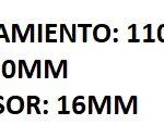 RETEN DE BANCADA PEUGEOT 205 - 306 - 405 DIESEL