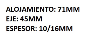 RETEN PIÑON DIFERENCIAL ROCKWEEL FORD F100/ F-150/ F-1000