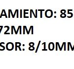RETEN RUEDA DELANTERA INTERNA MERCEDES BENZ 180