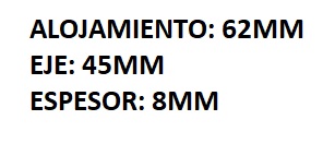 RETEN RUEDA DELANTERA EXTERIOR RECUBIERTO CITROEN 2CV/ 3CV/