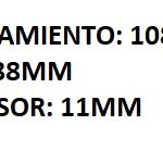 RETEN BANCADA FORD KA/ FIESTA/ COURRIER/ ESCORT MOTOR ZETEC