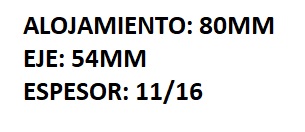 RETEN RUEDA TRASERA FORD F-1000 DIFERENCIAL AUTOBLOCANTE