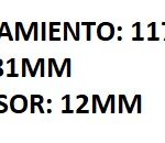 RETEN MAZA TRASERA DIMEX
