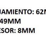 RETEN RUEDA DELANTERA DOBLE LABIO FORD TRANSIT