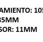 RETEN DE BANCADA RENAULT 19 1.9 DIESEL