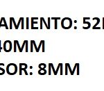RETEN RUEDA TRASERA CHEVROLET CORSA/ COMBA/  AGILE/ CELTA/