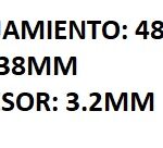 RULEMAN RUEDA RENAULT 9-11 / LEVA FRENO RANDON