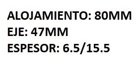 RETEN PIÑON FORD TRANSIT- F4000- F350- F250 MOTOR V8 ROSCADO