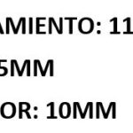 RETEN DE BANCADA CHEVROLET LUV 2.3 / ISUZU TROOPER/ GEMINI/
