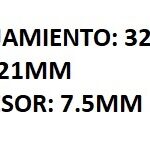 RETEN DE DIRECTA CHEVROLET CORSA/COMBO/ CELTA/ AGILE 1.0/1.4