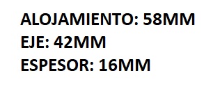 RETEN DE SEMIEJE RENAULT TRAFIC