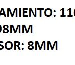 RETEN DE BANCADA RENAULT LAGUNA 2.0 16V