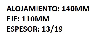 RETEN RUEDA DELANTERA VOLVO BUS