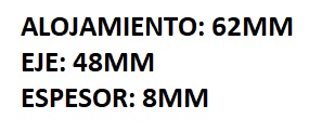 RETEN DE SEMIEJE  CAJA 02J VOLKSWAGEN POLO/ CADDY/ SURAN/ FO