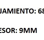 RETEN TAPON CAJA VOLKSWAGEN GOL/ GACEL/SENDA/ SAVEIRO/ POLO