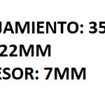 RETEN DE CAJA DIRECTA MQ VOLKSWAGEN GOL/GACEL/SAVEIRO/POLO