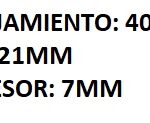 RETEN DE DIRECTA EMBRAGUE INVERTIDO FORD ESCORT