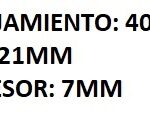 RETEN DE DIRECTA EMBRAGUE INVERTIDO FORD ESCORT