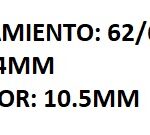 RETEN RUEDA TRASERA CHEVROLET COMBO DIESEL