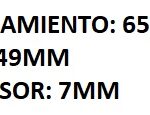 RETEN RUEDA DELANTERA FORD F100/ RANGER 4X2
