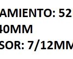 RETEN RUEDA TRASERA VOLKSWAGEN CADDY/ POLO