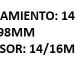RETEN RUEDA TRASERA MERCEDES BENZ 1115 (REFORMA)