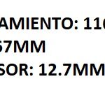 RETEN DE PIÑON DIFERENCIAL MERCEDES BENZ 1521/ 1526/ 1622/12