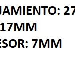 RETEN ALTERNADOR FORD TRANSIT DOBLE LABIO