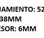RETEN ARBOL DE LEVAS FORD FIESTA/KA / COURRIER MOTOR ZETEC 1