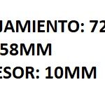 RETEN DE SEMIEJE VOLKSWAGEN BORA BIDIRECCIONAL