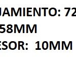 RETEN DE SEMIEJE VOLKSWAGEN BORA BIDIRECCIONAL