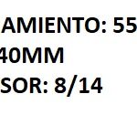 RETEN SEMIEJE IZQUIERDO RENAULT MEGANE II 1.6