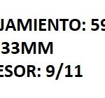 RETEN DE SEMIEJE DERECHO RENAULT MEGANE II 2.0 16V (F4R)