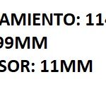 RETEN BANCADA CHEVROLET ASTRA/ MRIVA/VECTRA 2.0-2.2 16V DIES