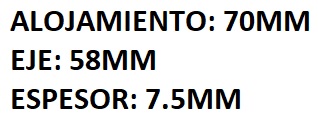 RETEN RUEDA TRASERA AMAROK