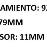 RETEN BANCADA FORD KA/ FIESTA/ COURRIER MOTOR ROCAM