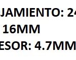 RETEN EJE SELECTOR CHEVROLET PICK UP/ S10/ SILVERADO/ LUV/ F