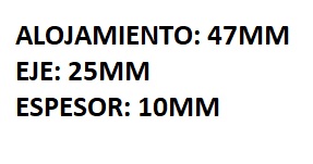 RETEN LAVARROPA AURORA/ SERVO FRENO RECTO MERCEDES BENZ
