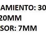 RETEN CAJA DE DIRECCION INFERIOR FIAT 600 E-R-S