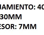RETEN DE RUEDA ISARD-MERCEDES BENZ