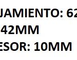 RETEN RUEDA DELANTERA PEUGEOT 404/ 504 GR II