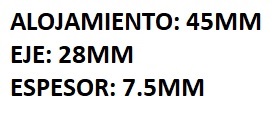 RETEN DE PIÑON PEUGEOT 504/ 505