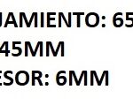 RETEN RUEDA DELANTERA DODGE D-100/ D-200