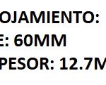 RETEN RUEDA TRASERA EXTERIOR DODGE/ CHEVROLET/ FORD