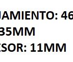 RETEN CAJA DE DIRECCION FORD F-250/F-350/F-600