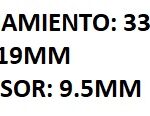 RETEN CAJA DE DIRECCION CHEVROLET C10/ D10/ D20/ SILVERADO/ D