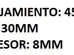 RETEN RUEDA TRASERA EXTERNO FIAT 1500/ 125