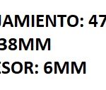 RETEN REFORMA DIRECTA BEDFORD- LEVA DEL FRENO MB1112/1114
