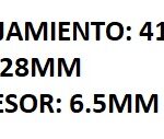 RETEN DE DIRECTA FORD FALCON/ FAIRLINE/ F-100