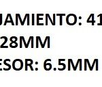 RETEN DE DIRECTA FORD FALCON/ FAIRLINE/ F-100